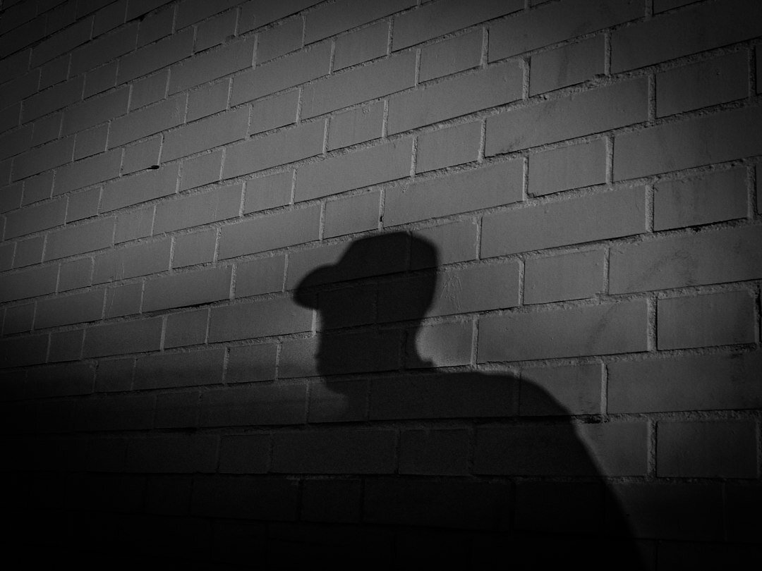 private detective in office