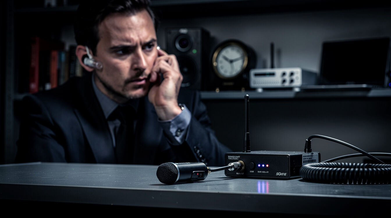 hidden microphone device