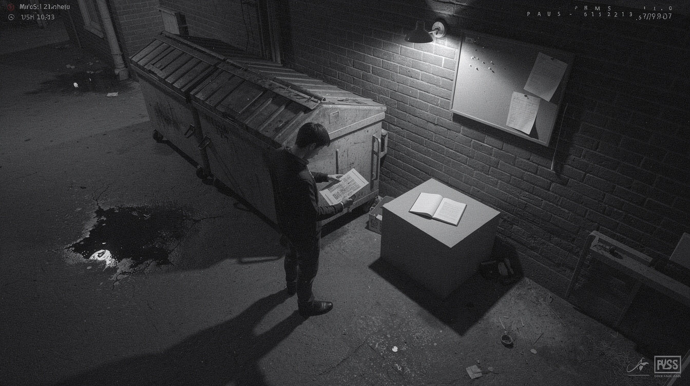 surveillance camera footage
